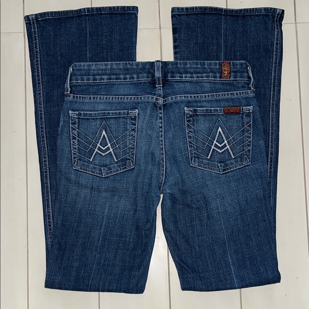 7 For All Mankind - Boot Cut Denim Jeans - “A Pocket” - Size 26